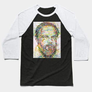 PHILIP K. DICK watercolor portrait .4 Baseball T-Shirt